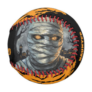 Halloween,Haunted Mummy, Eyes of the Wrapped Baseball
