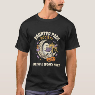 Halloween Haunted Reading Night T-Shirt