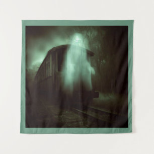 Halloween - Haunted Train 2 Tapestry