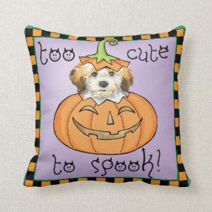 Halloween Havanese Cushion