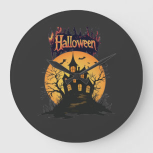 Halloween Havoc / Spooky Season Large Clock