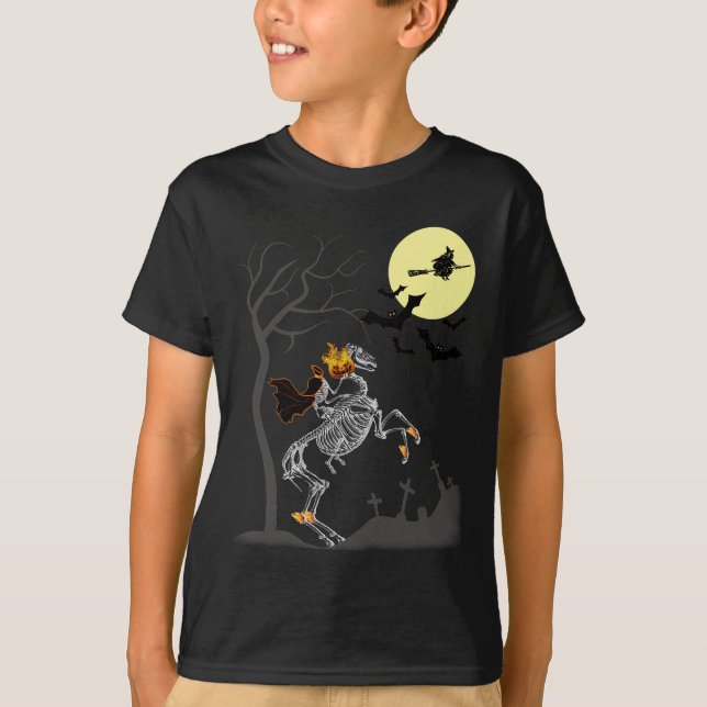 Halloween Headless Horseman T-Shirt (Front)