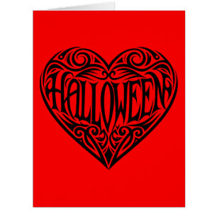 Halloween Heart, Black Heart, Holiday
