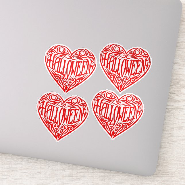 Halloween Heart, Red Heart, Holiday (Detail)