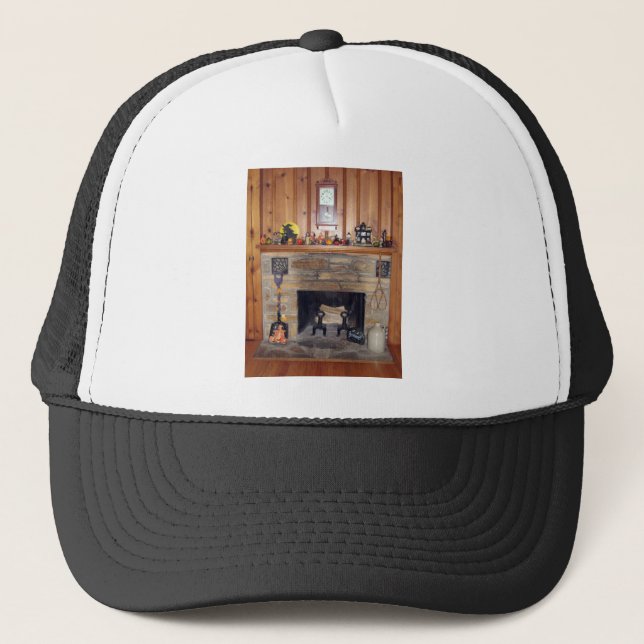 Halloween Hearth Trucker Hat (Front)