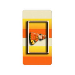 Halloween Hershey Miniature Candy Wrapper Labels