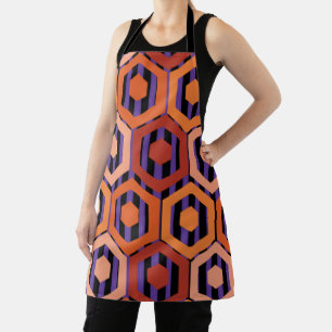 Halloween Hexagons  Apron