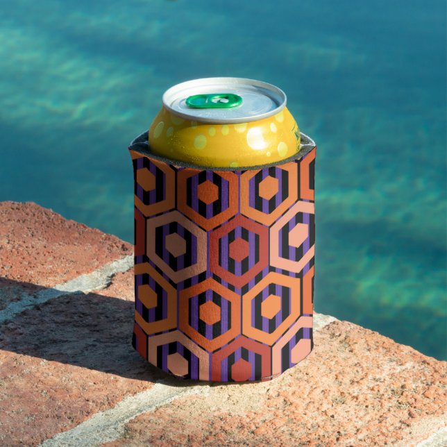 Halloween Hexagons  Can Cooler (In Situ Pool)