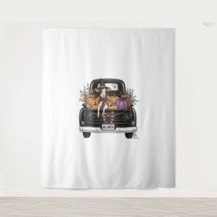 Halloween Highland Cow Tapestry