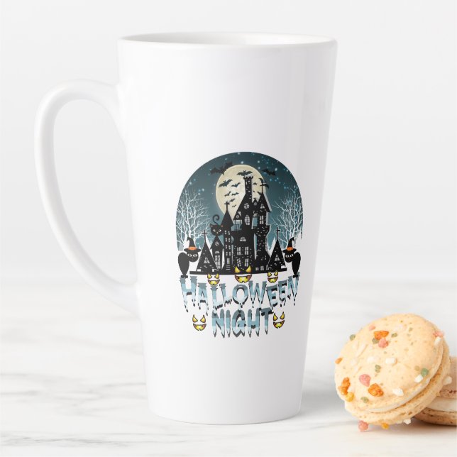 hallOween hight copy Latte Mug (In Situ)