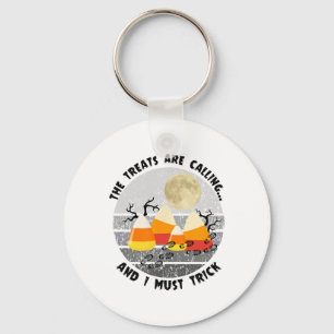 Halloween Hiking Funny Hiker Nature Lover Camping Key Ring