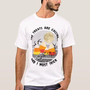 Halloween Hiking Funny Hiker Nature Lover Camping T-Shirt