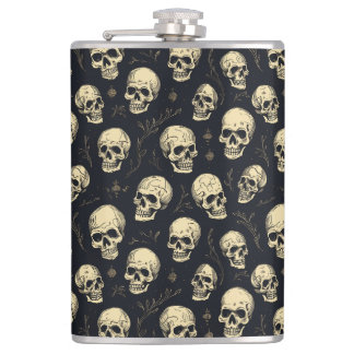 halloween hip flask