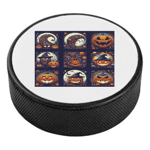 Halloween Hockey Puck