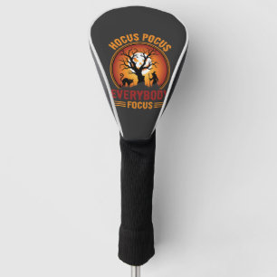 Halloween Hocus Pocus Everybody Focus Witch Tree Golf Head Cover