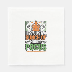 Halloween Hocus Pocus Quote Vector Design_1 Napkin