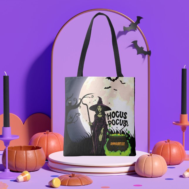 HALLOWEEN hocus pocus spooky Tote Bag (Creator Uploaded)