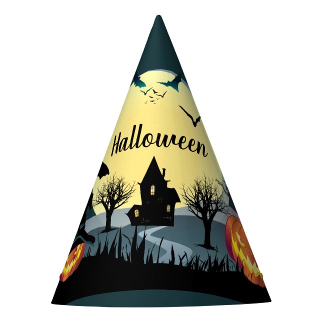 Halloween Holiday Night Event Party Hat (Front)