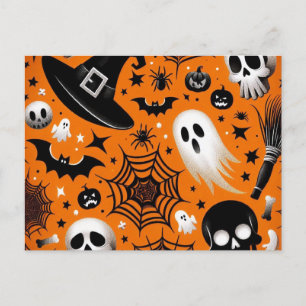 Halloween Holiday Postcard