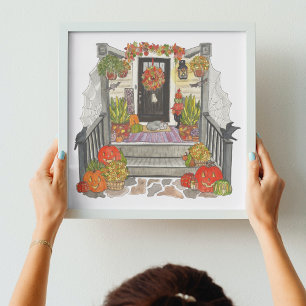 Halloween Home Art Poster