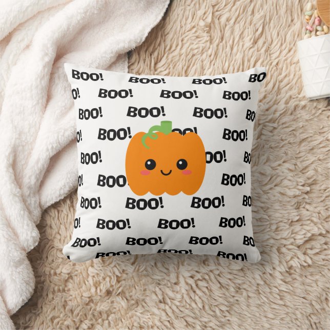 Halloween Home Decor, Cute Pumpkin  Cushion (Blanket)