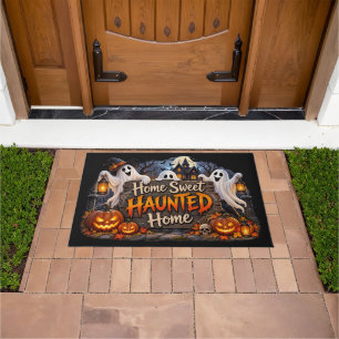 Halloween Home Sweet Haunted Home Doormat
