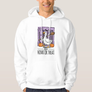 Halloween Honk or Treat Witch Goose Hoodie