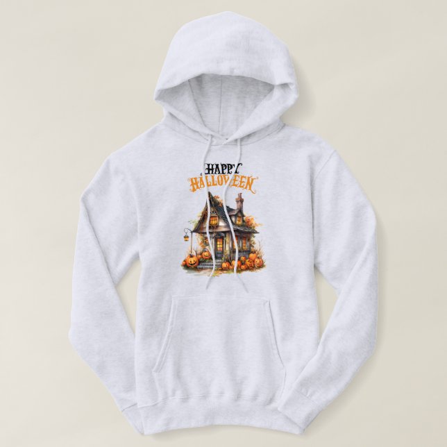 Halloween Hooded Sweatshirt (Design Front)