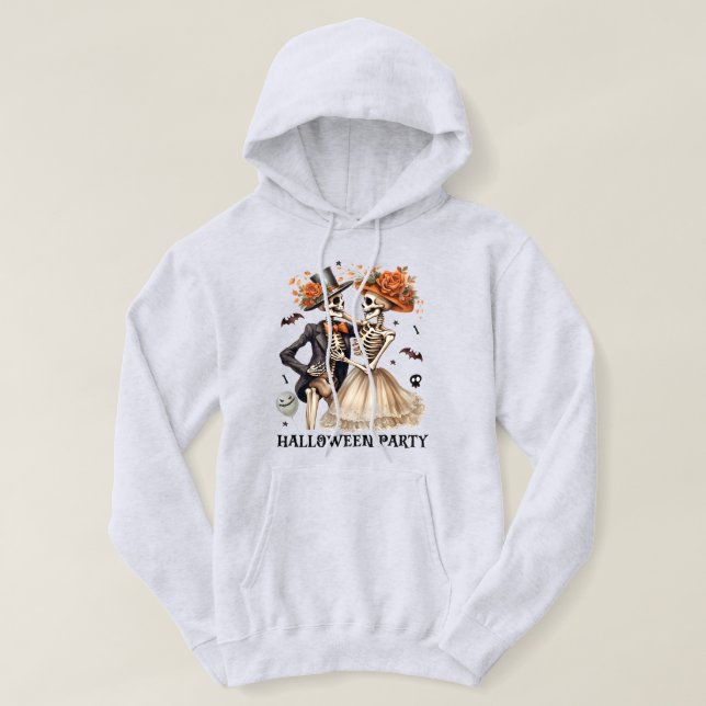 Halloween Hooded Sweatshirt (Design Front)