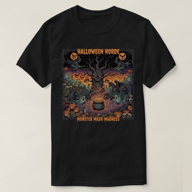 Halloween Horde T-Shirt (Design Front)