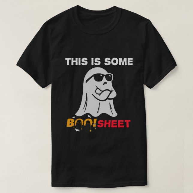 Halloween horror 2024,THIS IS SOME BOO SHEET  T-Shirt (Design Front)