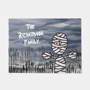 Halloween Horror Creepy Mummy Doormat