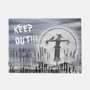 Halloween Horror Creepy Scarecrow Doormat