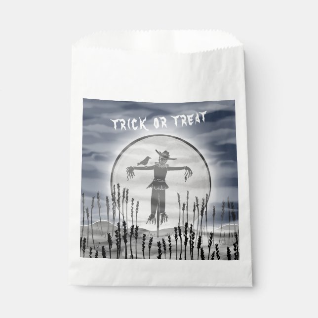 Halloween Horror Creepy Trick Or Treat Bag (Front)
