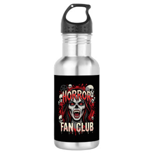 Halloween Horror Fan Club Vampire Skull 532 Ml Water Bottle