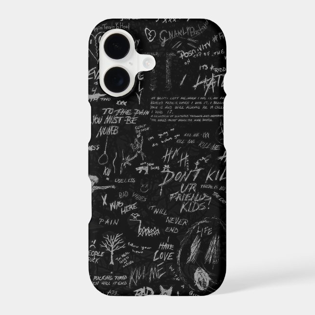 Halloween Horror Graffiti Case-Mate iPhone 17 Case (Back)