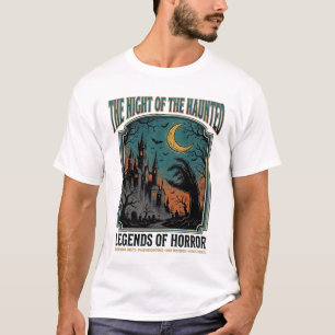 Halloween Horror Haunted Night Vintage Spooky_1 T-Shirt
