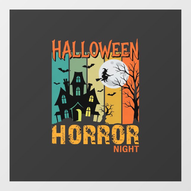 Halloween Horror Night Haunted House Vector_1 (Sheet)