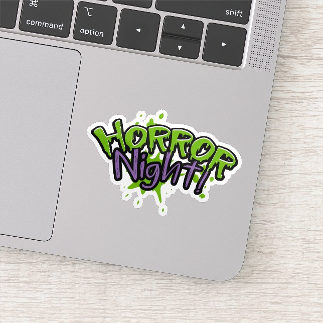 Halloween horror night sticker  (Detail)