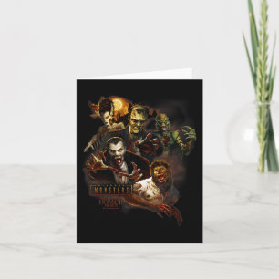 Halloween Horror Nights HHN Universal Monsters Card