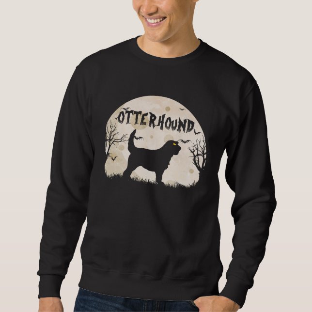 Halloween Horror Otterhound Sweatshirt (Front)