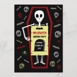 Halloween Horror Party Invitation