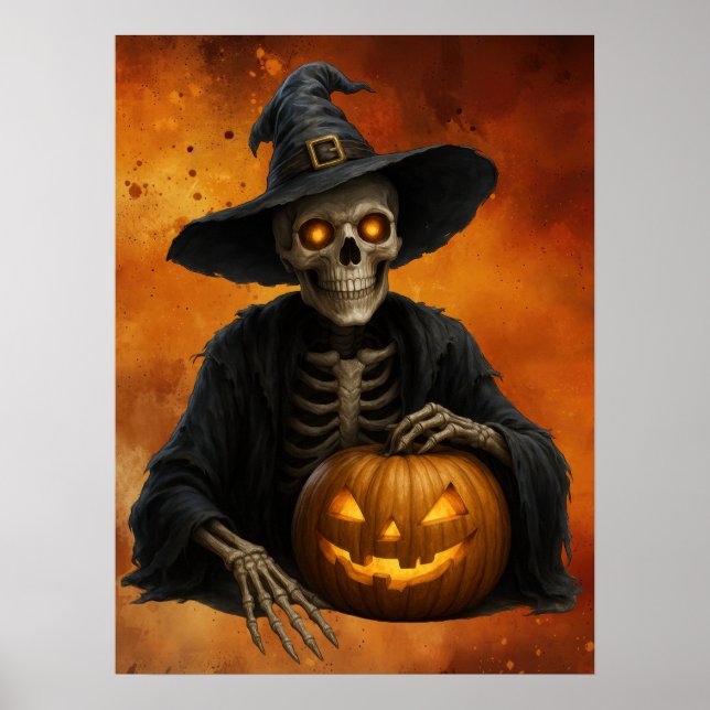 Halloween Horror Poster (Front)