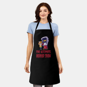 Halloween - Horror Show at Gas Station Apron