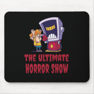 Halloween - Horror Show at Gas Station Mouse Pad