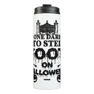 Halloween horror thermal tumbler