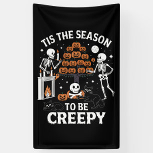 Halloween Horror Tis The Season To Be Creepy Banner