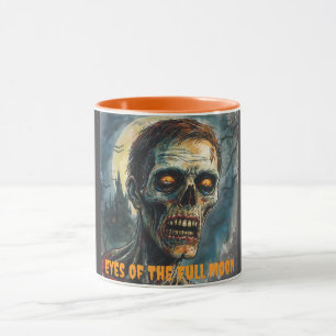 Halloween, Horror, Zombie,Eyes of The Full Moon,  Mug