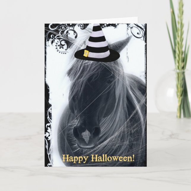 Halloween Horse Card (Front)