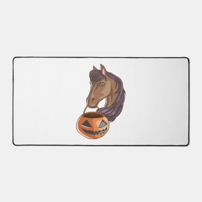 Halloween Horse Desk Mat (Front)